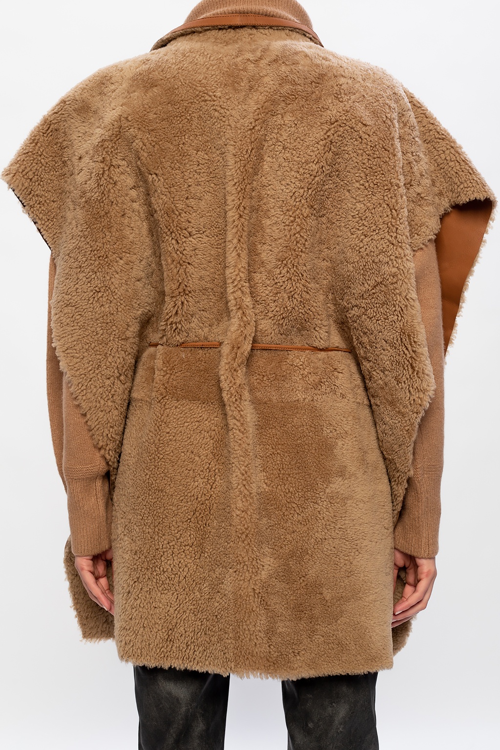 Leather poncho Isabel Marant - SchaferandweinerShops Niger
